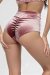 i-Style Pantalones Cortos Pin Up Terciopelo Rosado