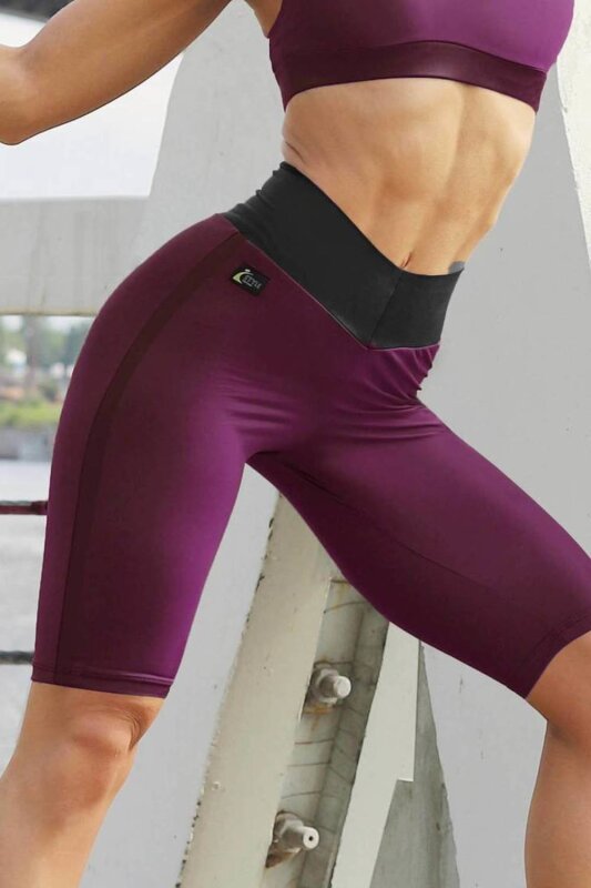 i-Style Pantalones Cortos Panties Morado M