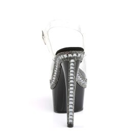 Pleaser ADORE-708RS-1 Clear/Black