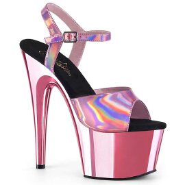 Pleaser ADORE-709HGCH Baby Pink Hologram/Baby Pink Chrome