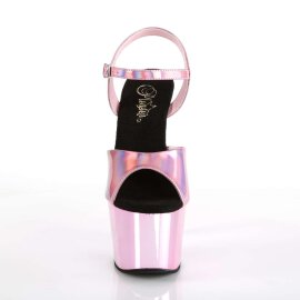 Pleaser ADORE-709HGCH Baby Pink Hologram/Baby Pink Chrome
