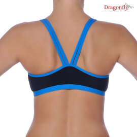 Dragonfly Top Nella M Negro / Azul Cielo