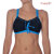 Dragonfly Top Nella M Negro / Azul Cielo
