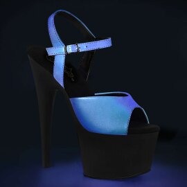 Pleaser Sandalia de Tacón ADORE-709REFL...