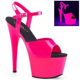 Pleaser Sandalia de Tacón ADORE-709UV Rosa Claro...