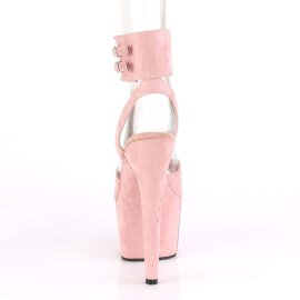Pleaser ADORE-791FS Baby Pink Faux Suede/Baby Pink Faux Suede
