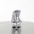 Pleaser Zapato Abierto ALLURE-601 Plata Transparente