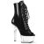 Pleaser Botín ASPIRE-1021 Negro Charol Transparente