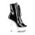Pleaser Botín ASPIRE-1021 Negro Charol Transparente