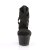 Pleaser Sandalia de Tacón ASPIRE-669 Negro Elástico Piel Sintética
