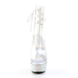Pleaser Botín BEJEWELED-1018DM-6 Plata...