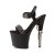 Pleaser Sandalia de Tacón BONDGIRL-712 Negro