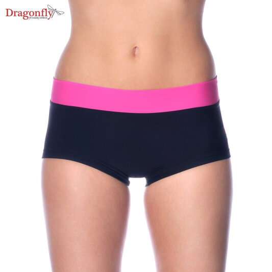 Dragonfly Shorts Mandy S Black / Hot Pink