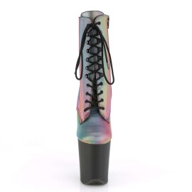 Pleaser Botín FLAMINGO-1020REFL Multicolor...