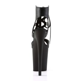 Pleaser Sandalia de Tacón FLAMINGO-800-14 Negro