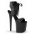 Pleaser Sandalia de Tacón FLAMINGO-800-14 Negro