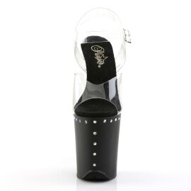 Pleaser Sandalia de Tacón FLAMINGO-808ABLS Negro...