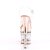 Pleaser FLAMINGO-808CHLN Clear/Rose Gold Chrome