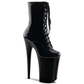 Pleaser Botín INFINITY-1020 Negro
