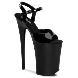 Pleaser Sandalia de Tacón INFINITY-909 Negro