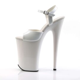 Pleaser Sandalia de Tacón INFINITY-909 Blanco