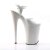 Pleaser Sandalia de Tacón INFINITY-909 Blanco