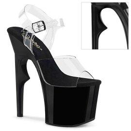 Pleaser Sandalia de Tacón LOVETHORN-708 Negro...