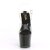 Pleaser Sandalia de Tacón LOVETHORN-708 Negro Transparente
