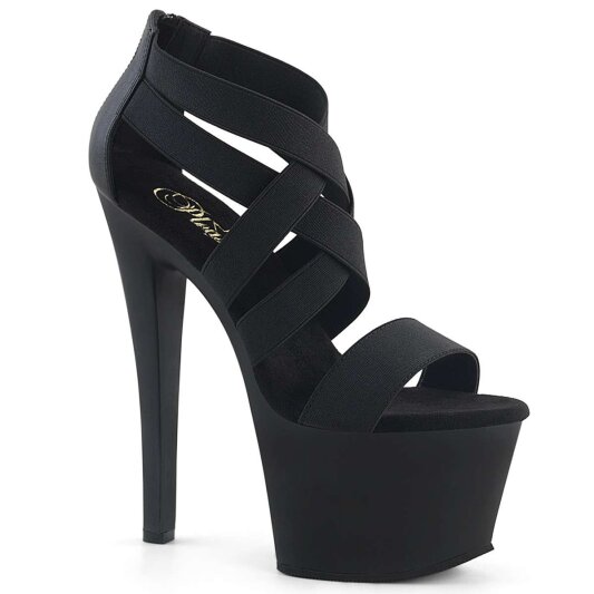 Pleaser Sandalia de Tacón SKY-369 Negro