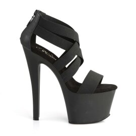 Pleaser Sandalia de Tacón SKY-369 Negro