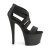 Pleaser Sandalia de Tacón SKY-369 Negro