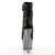 Pleaser Botín ADORE-1008SQ Metalizado Negro EU-38 / US-8