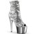 Pleaser Botín ADORE-1008SQ Plata Metalizado EU-39 / US-9
