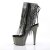 Pleaser Botín ADORE-1017RSF Plata Transparente-Metalizado Negro EU-36 / US-6