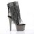 Pleaser Botín ADORE-1017RSF Plata Transparente-Metalizado Negro EU-38 / US-8