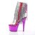 Pleaser Botín ADORE-1017RSF Fucsia Metalizado Multicolor EU-37 / US-7