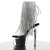 Pleaser Botín ADORE-1017RSF Plata Transparente Metalizado EU-39 / US-9