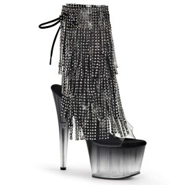 Pleaser Botín ADORE-1017RSFT Negro EU-41 / US-11