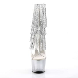Pleaser Botín ADORE-1017RSFT Plata EU-41 / US-11