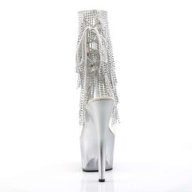 Pleaser Botín ADORE-1017RSFT Plata EU-41 / US-11