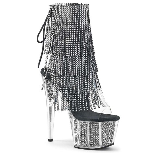 Pleaser Botín ADORE-1017SRS Plata EU-41 / US-11