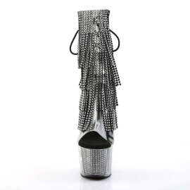 Pleaser Botín ADORE-1017SRS Plata EU-36 / US-6
