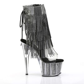 Pleaser Botín ADORE-1017SRS Plata EU-36 / US-6
