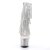Pleaser Botín ADORE-1017SRS Plata EU-37 / US-7