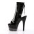 Pleaser Botín ADORE-1018-3 Metalizado Negro EU-40 / US-10