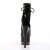 Pleaser Botín ADORE-1018-3 Metalizado Negro EU-41 / US-11