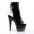 Pleaser Botín ADORE-1018-3 Metalizado Negro EU-39 / US-9