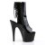 Pleaser Botín ADORE-1018 Negro EU-38 / US-8