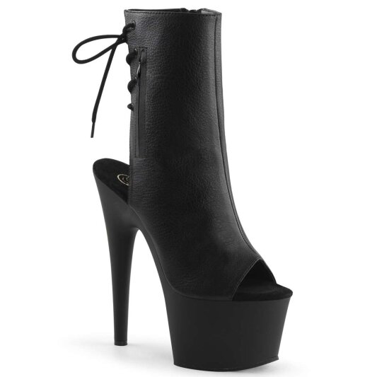 Pleaser Botín ADORE-1018 Negro Sintético EU-38 / US-8