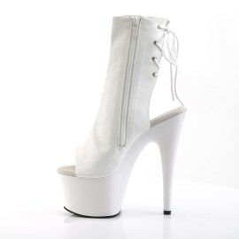 Pleaser Botín ADORE-1018 Blanco Sintético EU-37 / US-7